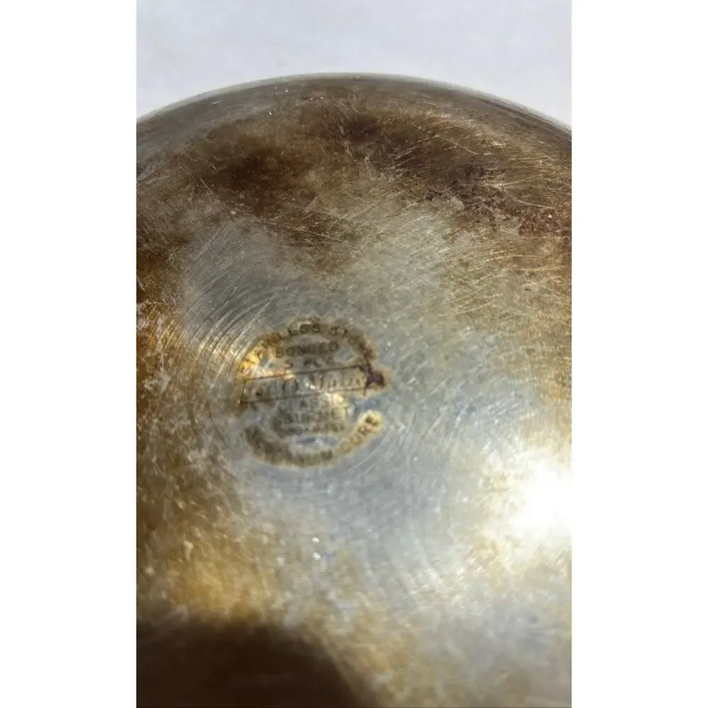 Vintage Jet-O-Matic Stainless Steel Frying Pan